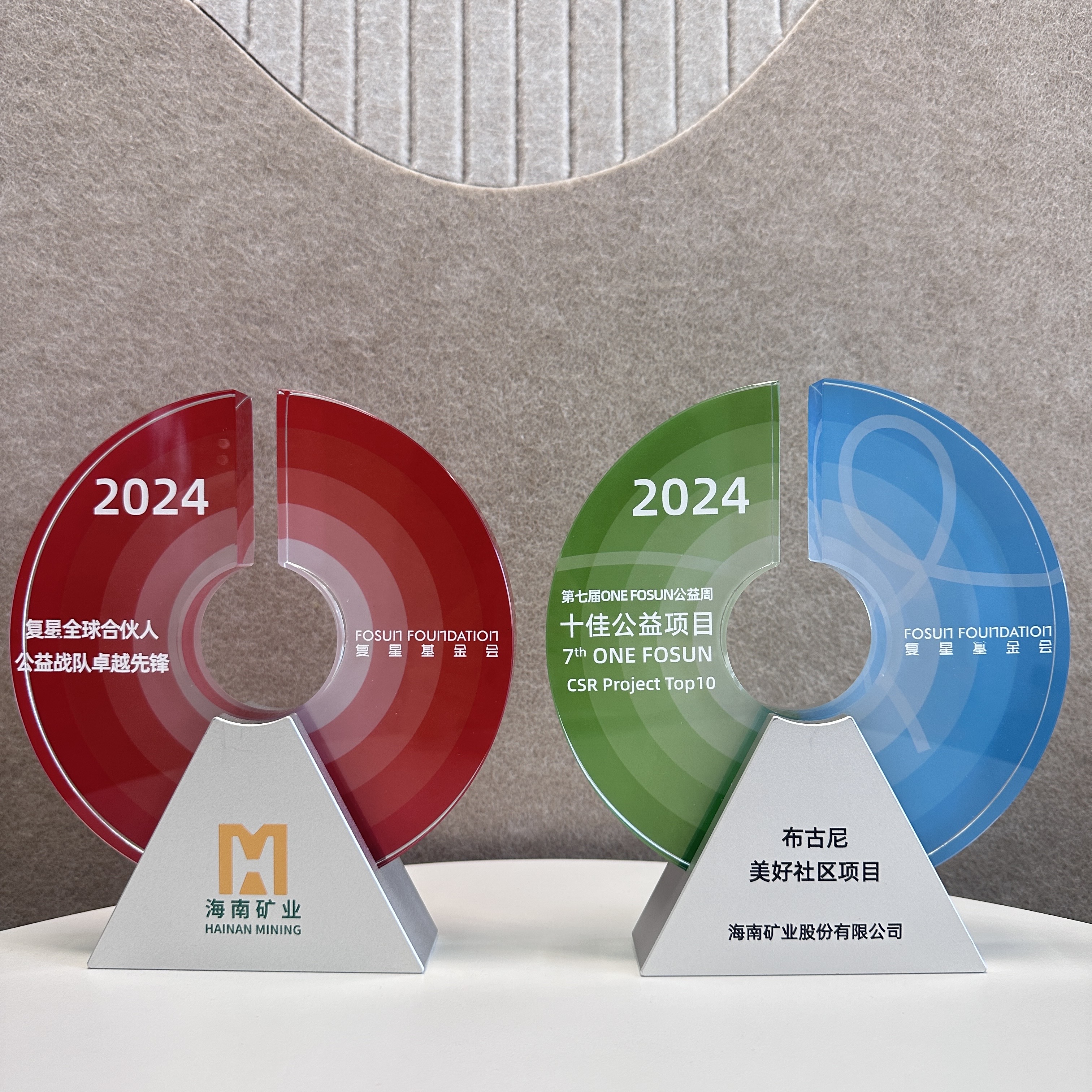云顶集团荣获多个复星公益奖项