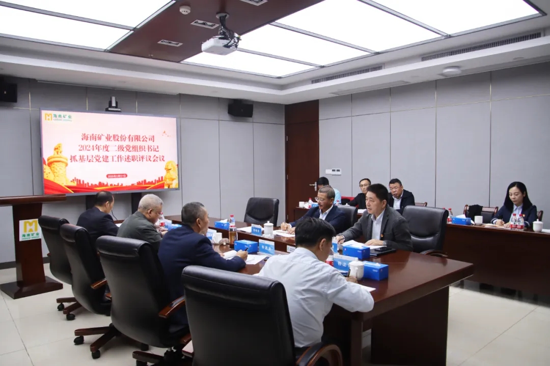 云顶集团党委召开2024年度二级党组织书记抓基层党建工作述职评议会议